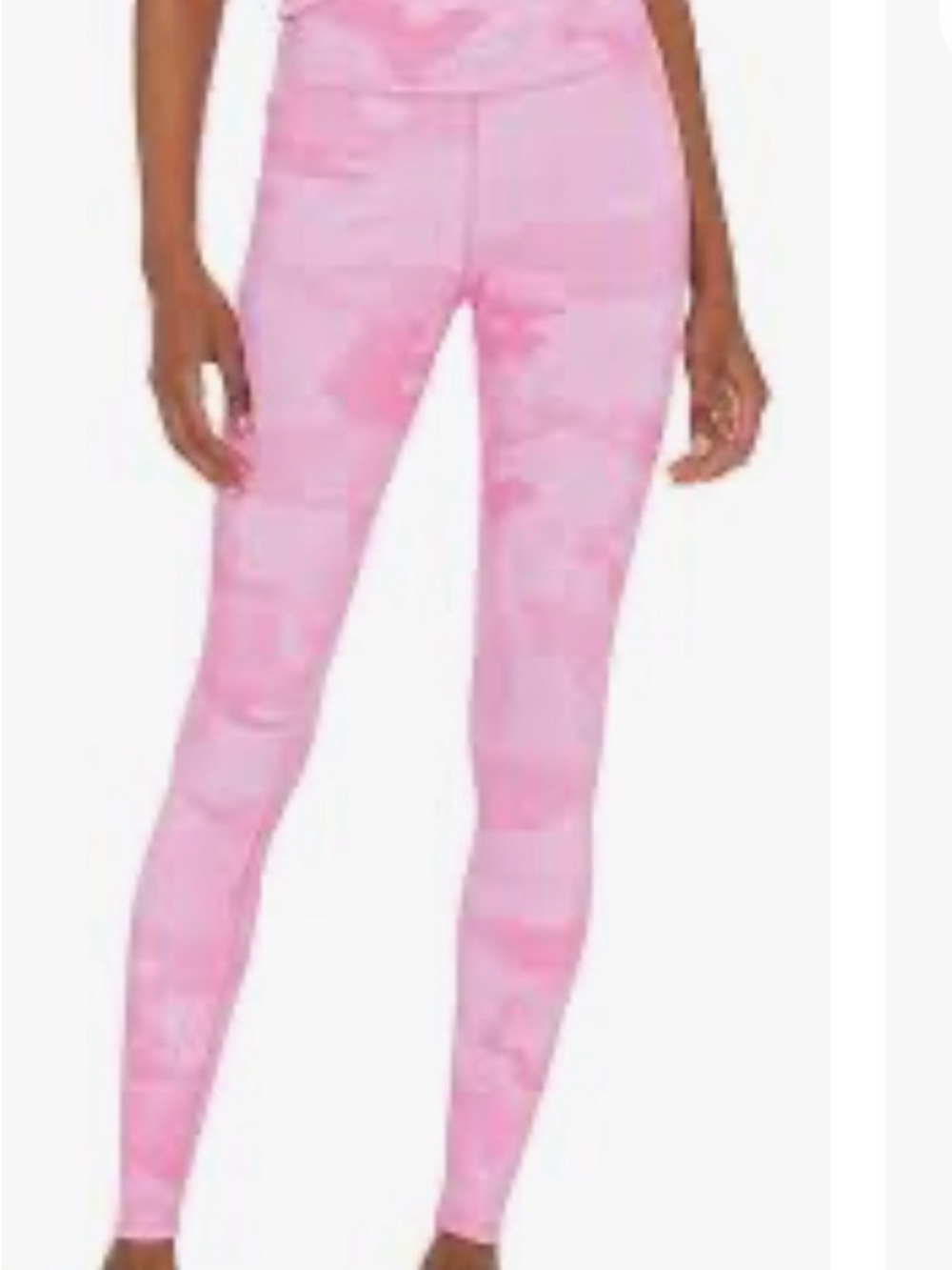 ALO Yoga Pink Camo High-Rise Leggings